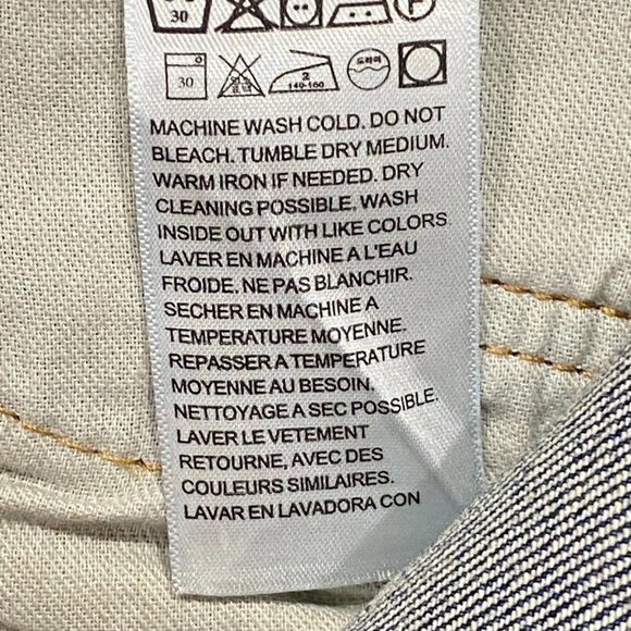 Levi's 505 Jeans Mens 40 x 30 Straight Leg Regular Fit Medium Wash Denim Pants - Picture 12 of 13